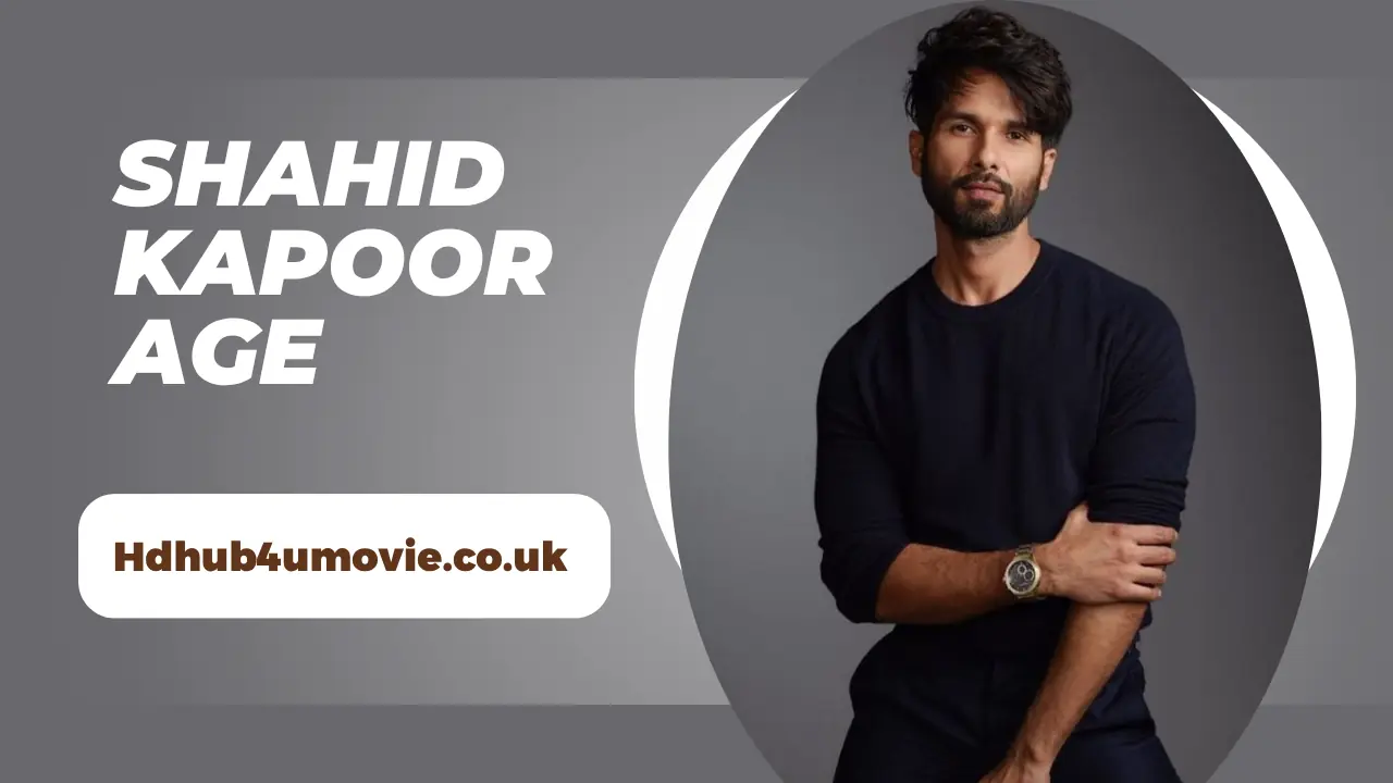 shahid kapoor age
